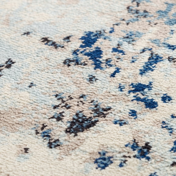 Alora Decor  Mystic Indoor/ Outdoor Rug 5'2" x 7'3" - Blue
