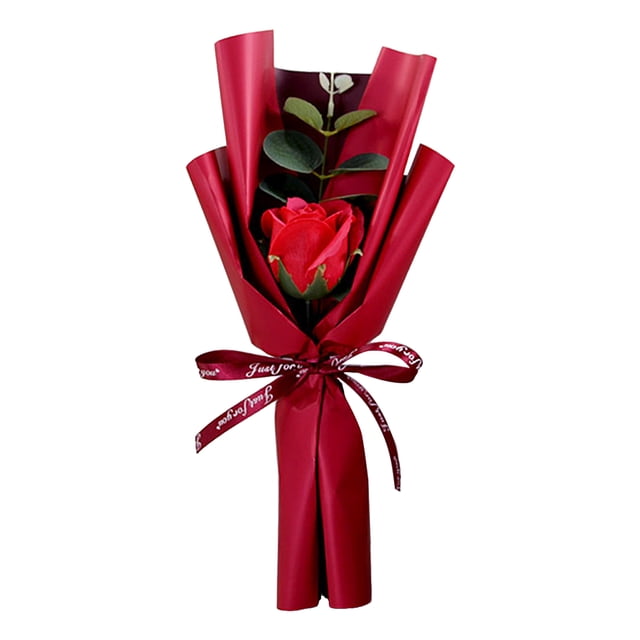 Ramo de girasoles artificiales, mini ramo de flores perfumadas con hojas de eucalipto, regalo para cumpleaños y Día de la Madre.