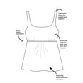 thumbnail image 3 of Swimsuits for All Flared Tankini Set, 3 of 5