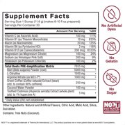 Force Factor Total Beets Pre Workout Powder, Nitric Oxide Booster with Beetroot Powder for Energy, Blood Flow & Pumps, Fruit Punch, 30 Servings