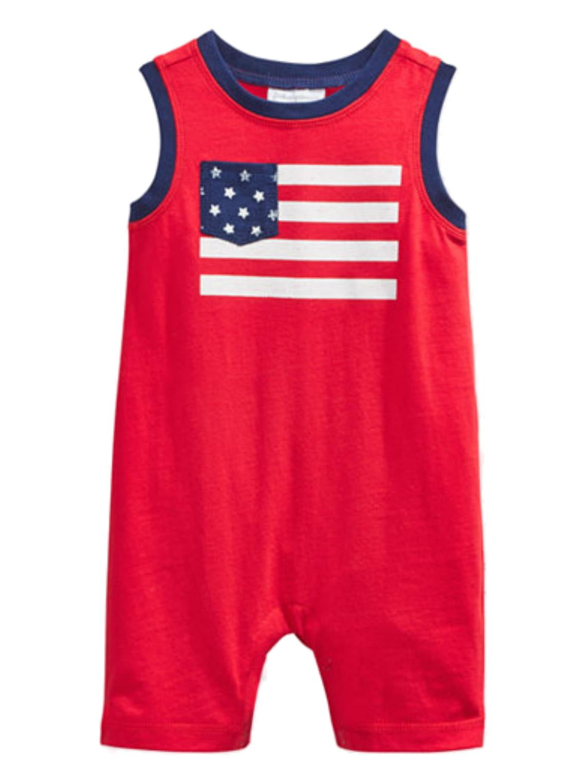 sleeveless romper baby boy