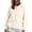 Light Gray, variant on Zijinkuiwen Women Solid Full Zip Up Hoodie with Dual Flap Pockets Long Sleeve Drop Shoulder Loose Relaxed Fit for Everyday Daily Casual Outfit,XL