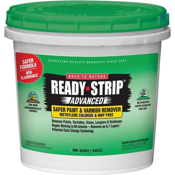 Sunnyside Corporation Sunnyside 65832A Ready-Strip ADVANCED Paint & Varnish Remover, Quart