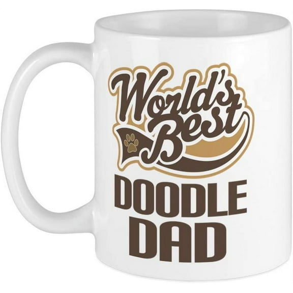 Doodle Dad Mug Ceramic Coffee Mug, Tea Cup 11 oz