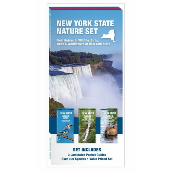 Nature Observation North America New York State Nature Set: Field Guides to Wildlife, Birds, Trees & Wildflowers of New York State, (Paperback)