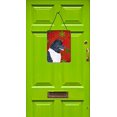 thumbnail image 2 of Carolines Treasures SS4728DS1216 Akita Flocons de Neige Rouges et Verts Impressions Murales Ou de Porte en Métal Aluminium pour Noël, 2 of 2