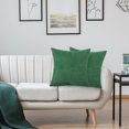 thumbnail image 3 of 18x18 Inch Corduroy Throw Pillow Covers Decorative Cushion Cases Soft Textured Farmhouse Boho Pillow Shams for Sofa Couch Living Room Bedroom Home Decor Modern Nordic Style, 3 of 4