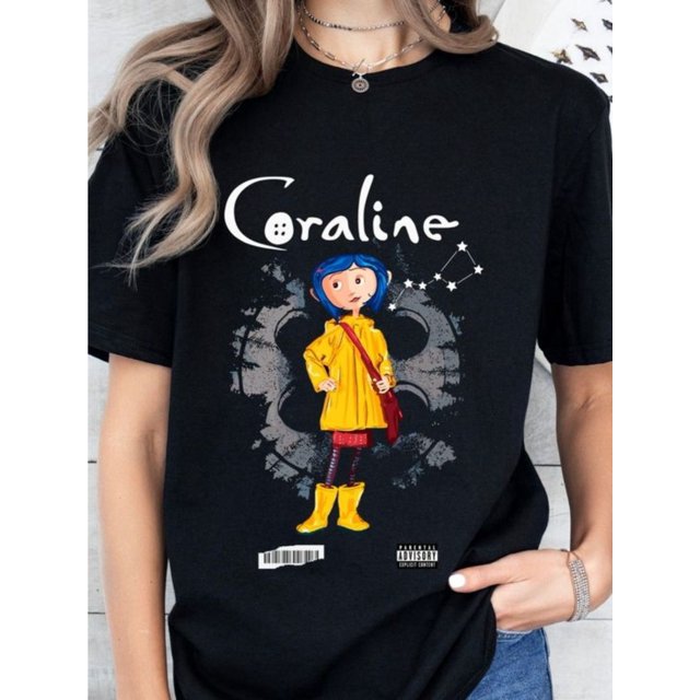 Graphic Print T-Shirt, Short Sleeve Crew Neck Casual Top for Summer & Spring, Women'S Clothing