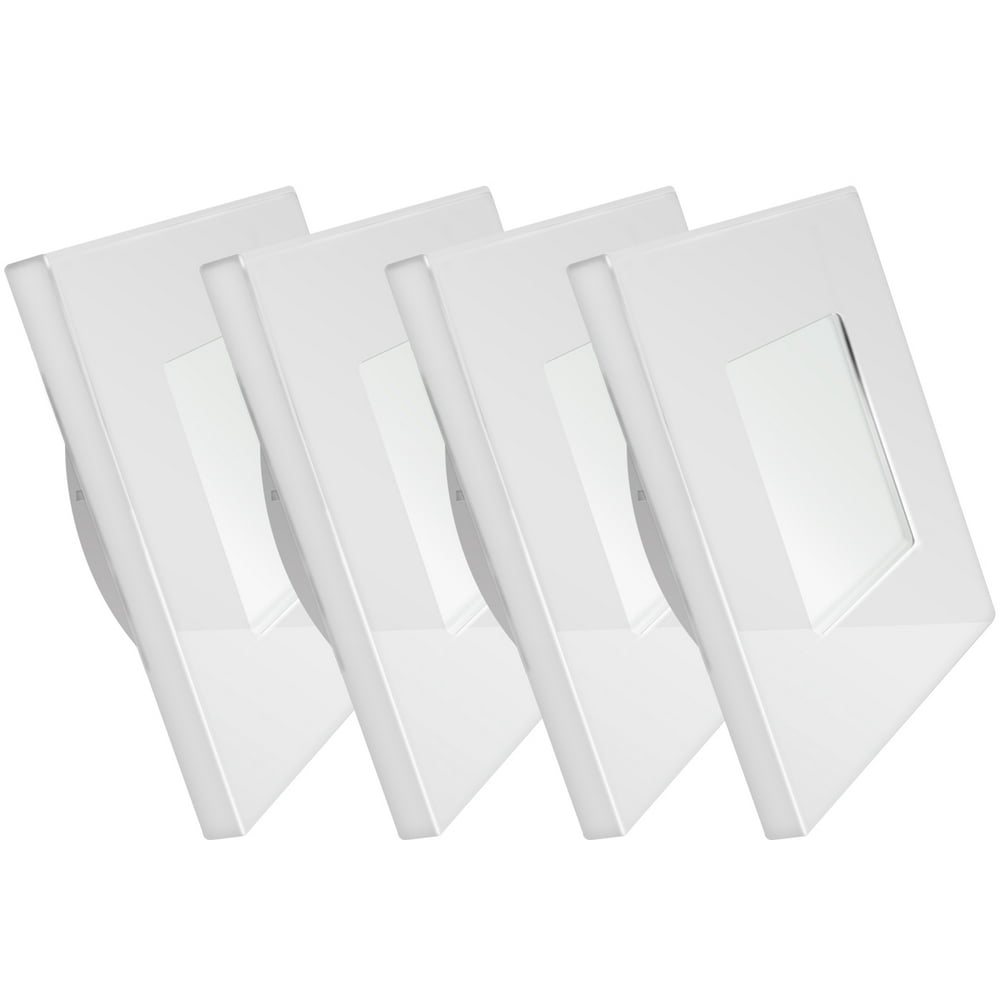 Dream Lighting 12V Polished Chrome LED Square Recessed Ceiling Light RV