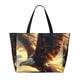 thumbnail image 2 of Disketp Golden Sky Bald Eagle Bolsa de Playa de Gran Capacidad, Bolso Impermeable y a Prueba de Arena para Mujer, Ideal para Playa, Piscina y Natación, 2 of 7