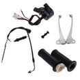 thumbnail image 2 of 1 Set Motorbike Start Kill Switch Brake Levers with Cable for PY50, 2 of 10