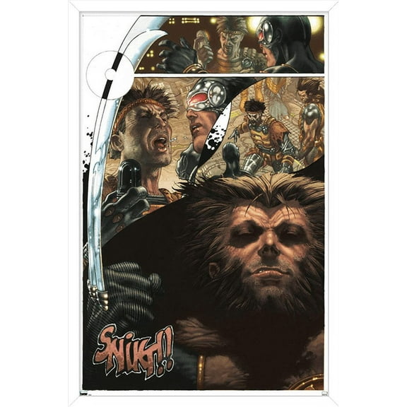 Marvel Comics - Wolverine - Astonishing X-Men #30 Wall Poster, 14.725" x 22.375", Framed