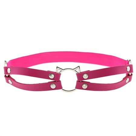 

WQQZJJ Jewelry For Women Soft Girl Sexy Cat Garter Belt Leg Loop Leather Leg Garter Clip Jewelry Clearance on Deals