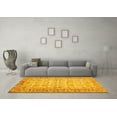 thumbnail image 3 of Ahgly Company Indoor Rectangle Abstract Yellow Modern Area Rugs, 6' x 9', 3 of 4