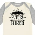 thumbnail image 4 of Inktastic Future Hiker Kids Hiking Boys or Girls Long Sleeve Baby Bodysuit, 4 of 5