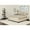 Beige, variant on Flash Furniture Tribeca Full Size Tufted Upholstered Platform Bed in Black Fabric
