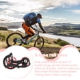 thumbnail image 1 of Oversized Ceramic Bearing Rustproof Pulley Rear Derailleur Cage Wear-resistant Hub Guide Wheel Kit Bike Accessories Outdoor Black/Red SD4, 1 of 7