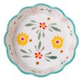 thumbnail image 1 of Ceramic Salad Bowl Dessert Bowl Adorable Pattern Wave Bowl Breakfast Bowl, 1 of 9