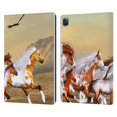 thumbnail image 1 of Head Case Designs Officially Licensed Simone Gatterwe Horses Wild Herd Leather Book Wallet Case Cover Compatible with Apple iPad Pro 12.9 (2020 / 2021), 1 of 6