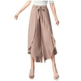 thumbnail image 1 of FNFYFH Liquidation Femmes Grande Taille Décontracté Long Lin, 1 of 8