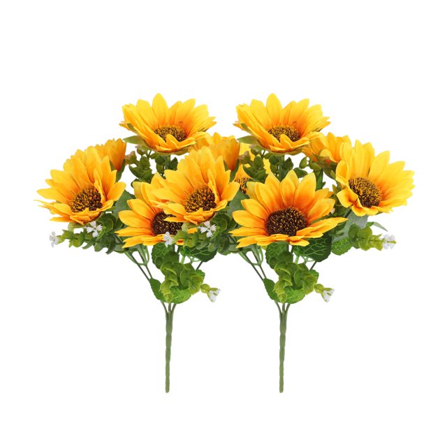 Ramo de flores artificiales Toystoory Girasoles para decoración de hogar