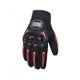 thumbnail image 4 of Guantes de motocicleta, guantes con pantalla táctil para motocicleta, vehículos todo terreno, escalada, caza, motocross y otros deportes al aire libre (rojo) Rojo Verde, 4 of 5