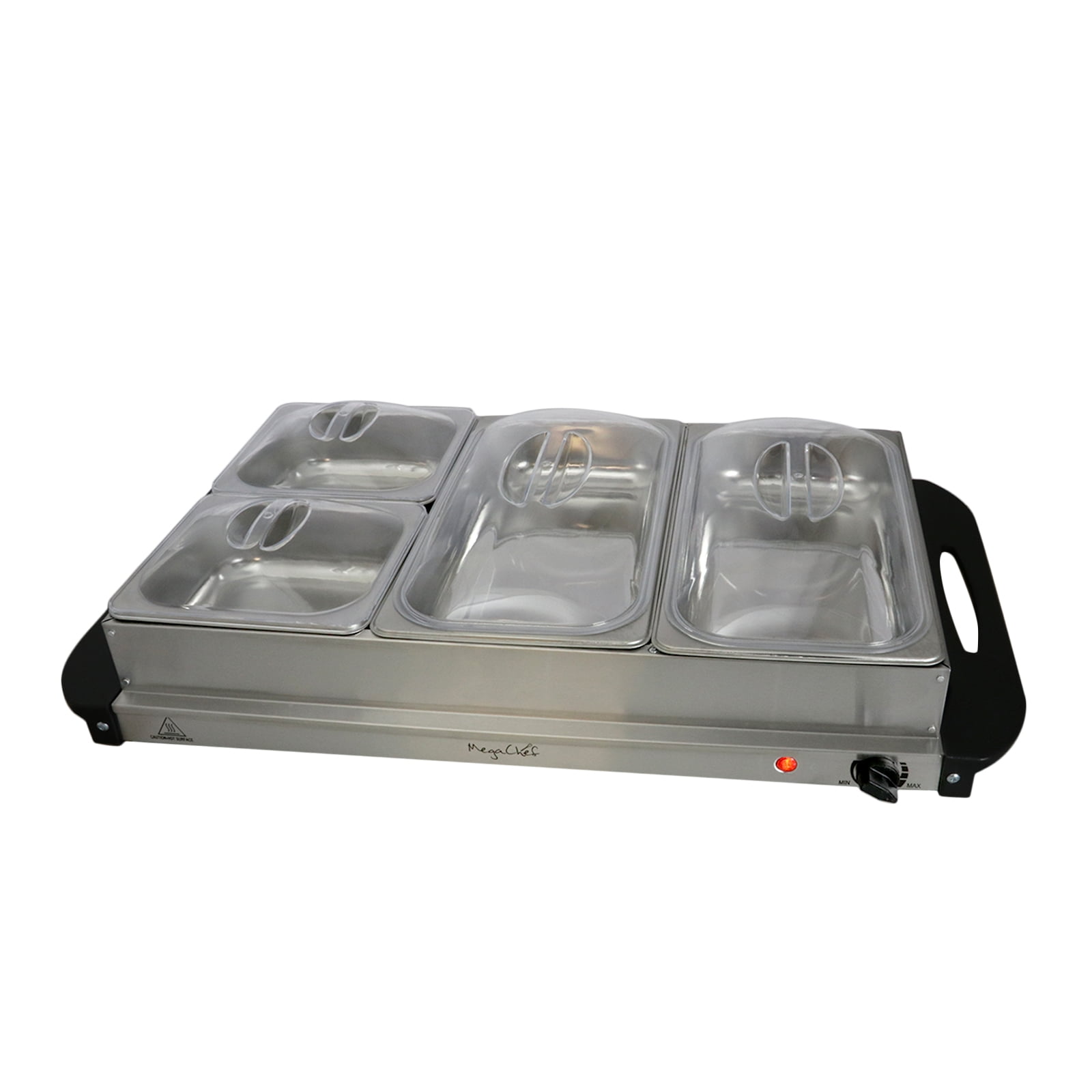 Food warmer, buffet heat trays x 4 - arc distribution