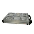 thumbnail image 3 of MegaChef Buffet Server & Food Warmer With 4 Removable Sectional Trays , Heated Warming Tray and Removable Tray Frame, 3 of 7