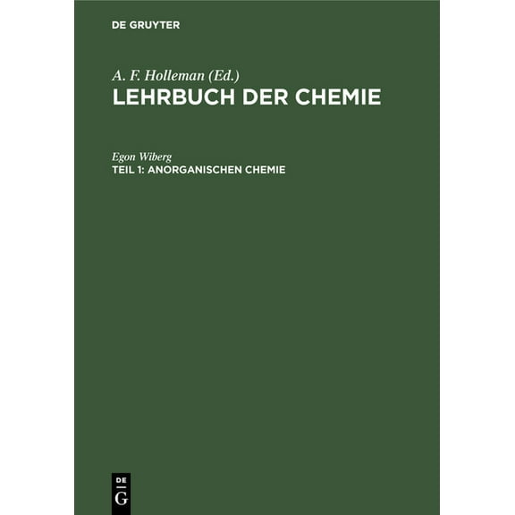 Anorganischen Chemie (Hardcover)