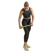 GoFit Deep Tissue Rolling Massage Bar with Ergonomic Handles
