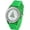 Green/Tree, variant on Christmas Tree Women Watch Crystals Studded Alloy Case Silicone Strap White Dial Santa Claus Analog Watches