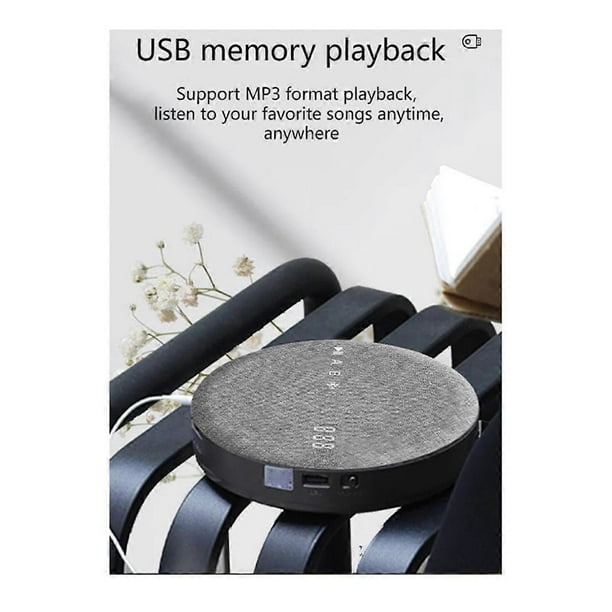 Multifunctional CD Player DVD/VCD Video Wireless Bluetooth USB Reading Player Built-in Speaker Rechargeable Audio Player