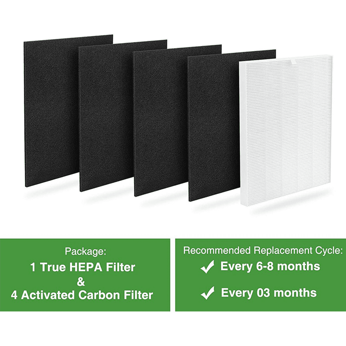2set HEPA Replacement Filter S Compatible for C545 , Replaces S Filter 1712-0096-00, HEPA Filter