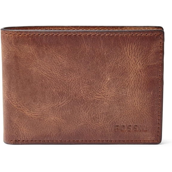Fossil Derrick Front Pocket Bifold ML3709 Brown