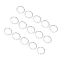 15pcs Engine Oil Crush Washers Drain Plug Gaskets 20x28x1.5mm 0.79''x1.10''x0.06'' for Auto Car
