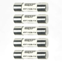 HQRP 5-Pack DMM-11a Fast-Acting Digital Multimeter Fuse 11Amp 1000V Replacement for Bussmann DMM-11, DMM-11a, DMM-B-11, DMM-B-11a, DMM-11AR, LITTELFUSE Flu 11a, Compatible with Fluke, Brymen, Klein