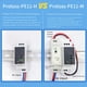 thumbnail image 3 of 2X Puerto Serie DIN-Rail RS485 A Ethernet Convertidor Servidor Protoss MQTT PE11-H Compatible con Modbus RTU, 3 of 5