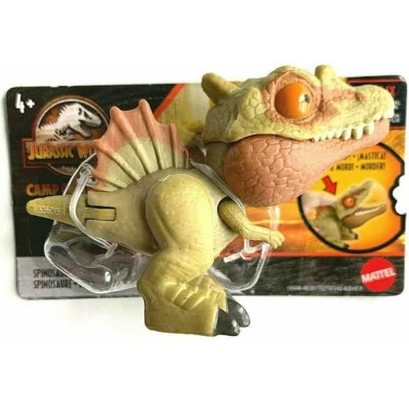 Jurassic World Camp Cretaceous Spinosaurus, 4 Years And Up, Brown, 1.77in