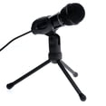 thumbnail image 1 of Miangastore 3.5mm Stereo Audio Plug Microphone Black 1Set 5.1X1.8X1.8In, 1 of 5