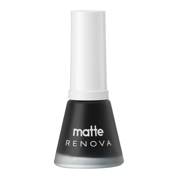 Esmalte de uñas Renova Clasico Matte catalina negro 13 ml
