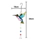 thumbnail image 2 of Colibrí Carillón de viento Colgante de cristal Rainbow Sun Catcher Iluminación Jardín Decoración de jardín Araña Accesorios de cristal Memorial Day Gi MFZFUKR CPB-US-DYP11-2, 2 of 5