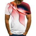 thumbnail image 1 of Weiqiqre T-Shirts à Manches Courtes pour Hommes T-Shirt Graphique 3D T-Shirt Nouveauté Chemises pour Hommes Décontracté Col Rond Hauts à Manches Courtes T-Shirts, 1 of 2