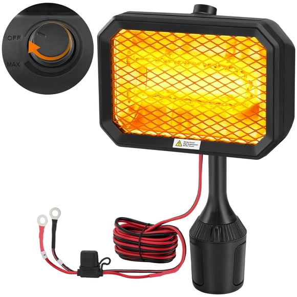 Calefactor eléctrico de 36V a prueba de viento para carrito de golf Kohree