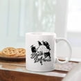 thumbnail image 2 of Funny Black Lab Coffee Mug Handle, Unique Black Lab White Mug Cup For Men / Women / Friends, I'm A Black Lab Person Tea Cup, Black Lab Ceramic Mug 11 Oz., 2 of 7