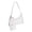 White, variant on Bdday Shoulder Bag One Shoulder Crossbody Bag Leather Large Capacity Multi Compartment Women Bag Makeup Organizer Bag