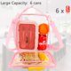thumbnail image 2 of Lonchera FlowFly para Niños Aislada Bolsa Suave Rosa Transparente, 2 of 7