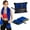Blue, variant on Microfiber Fitness & Travel Towel Set of 2 Size in 1 Pack (XL + S) - Camping Towel - Sports & Beach & Yoga Towel- Quick Dry Towel - Super Absorbent