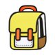 thumbnail image 3 of MezyTicky Student 3D Three-dimensional Backpack Fashion Two-Dimensional Children's Comic Book Bags Teenager Boys Girls Trend Backpack For School Opens, 3 of 5