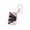Pink, variant on ABS Piano Keychain Musical Toy for Kids and Home Use Piano Rhythm Keychain Toy Portable Music Play for Children