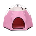 thumbnail image 2 of Eoperou Outdoor Indoor Portable Foldable Washable Cute Pet Tent House for Small Cat Dog, 2 of 7